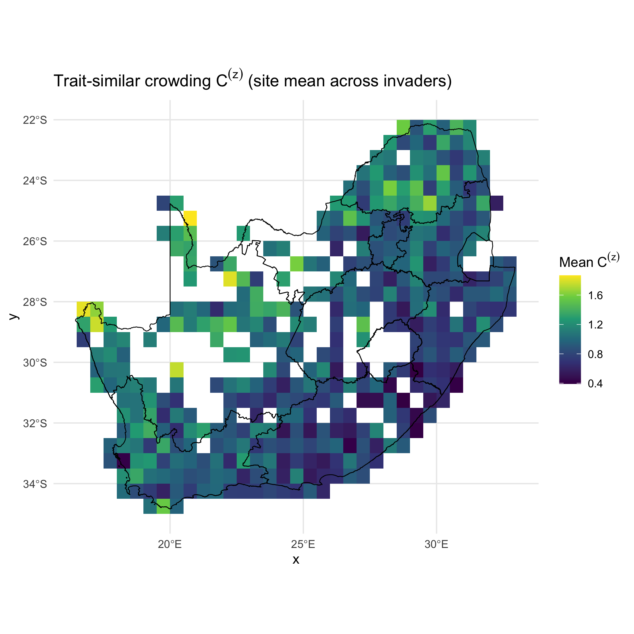 Trait-similar crowding