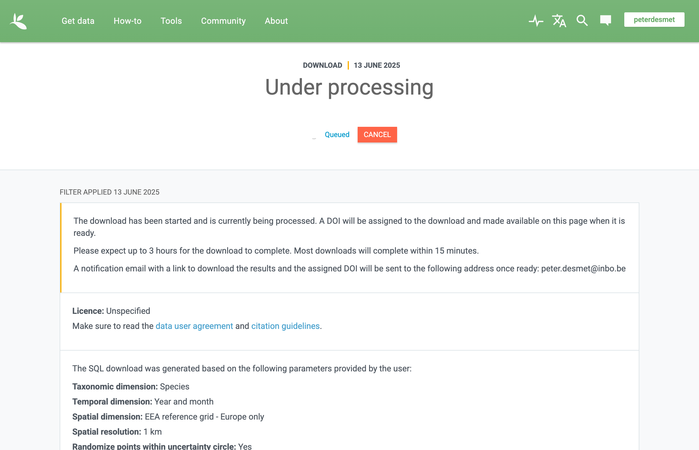cube processing